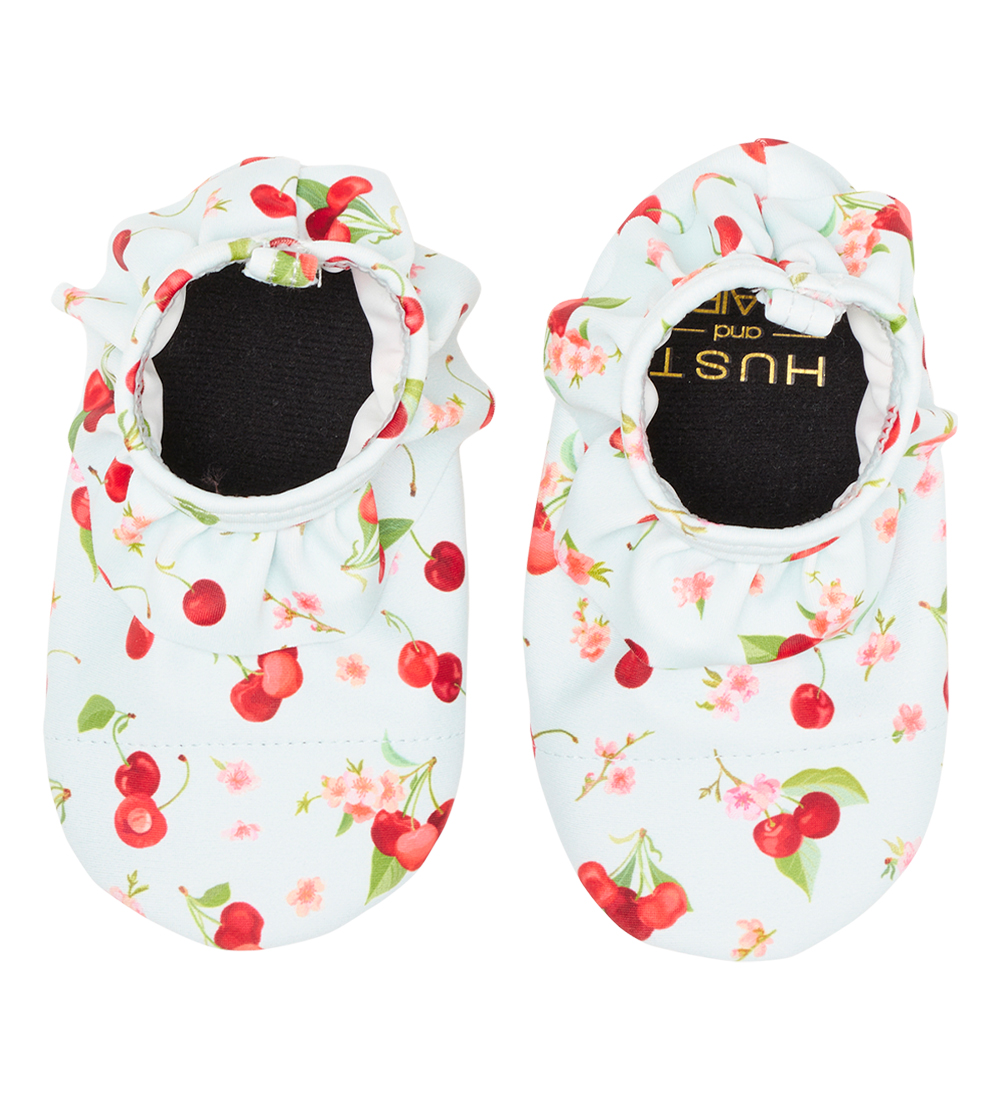 Hust and Claire Beach Shoes - Farhat - UV50+ - Wan Blue w. Print