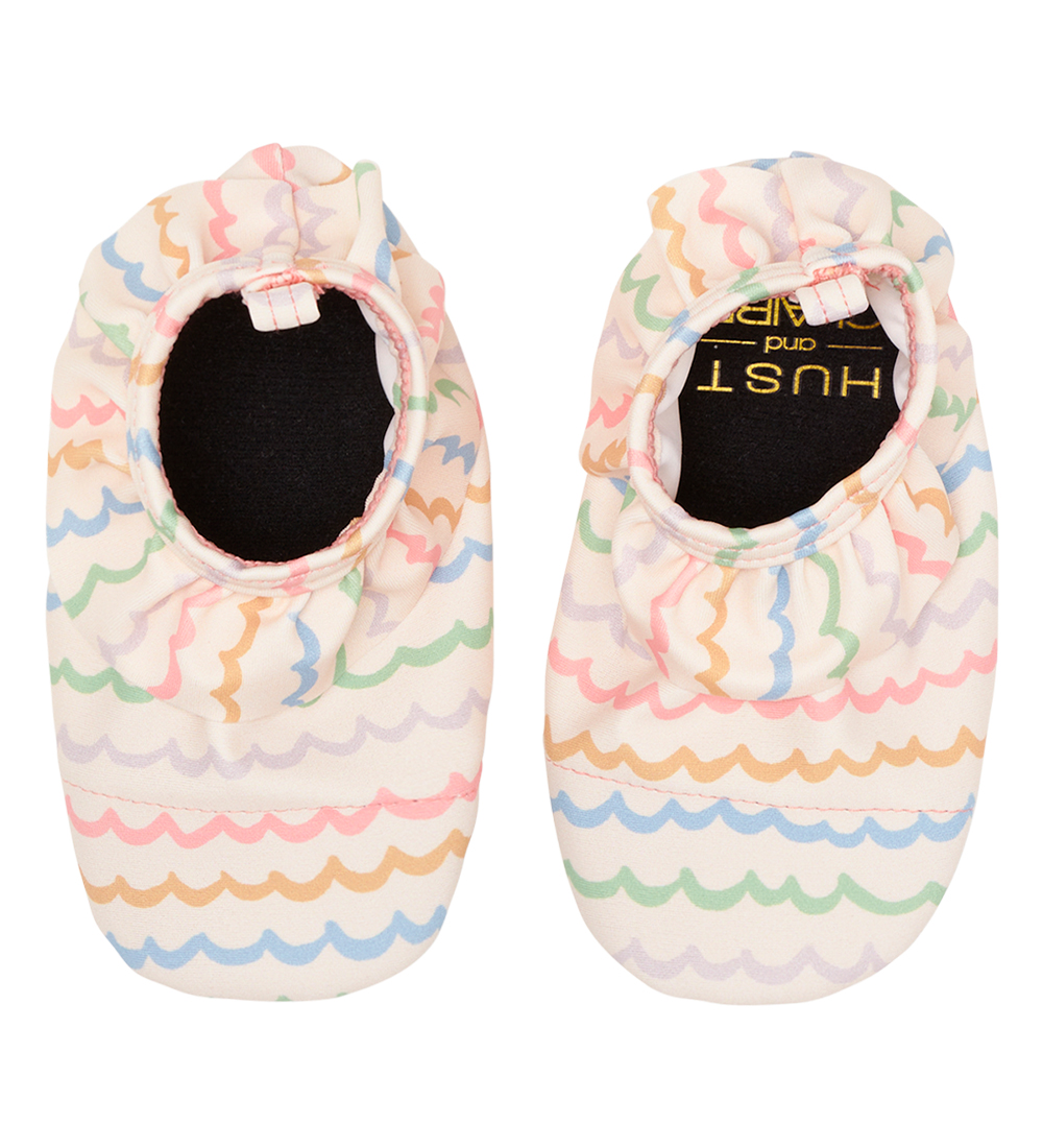 Hust and Claire Beach Shoes - Farhat - UV50+ - Shrimp w. Print