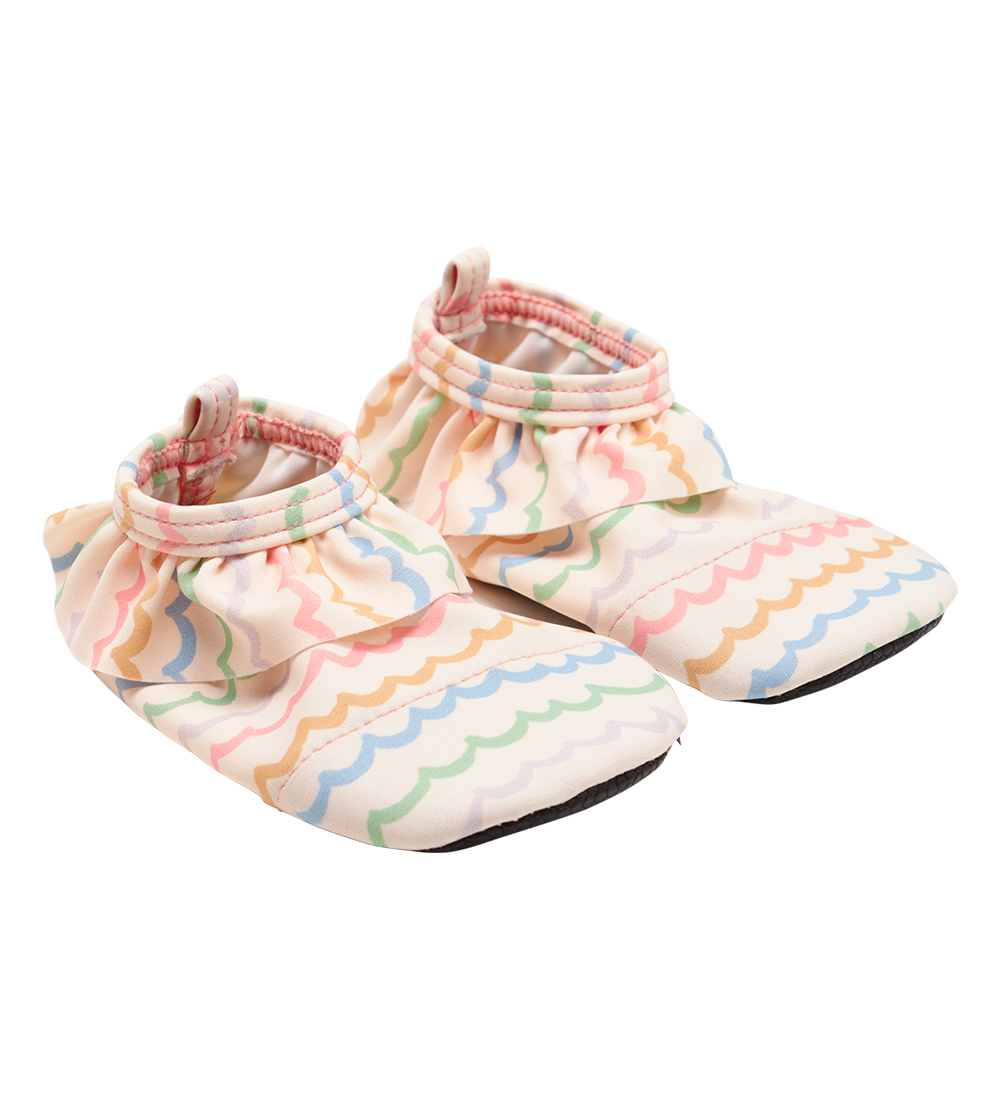Hust and Claire Beach Shoes - Farhat - UV50+ - Shrimp w. Print