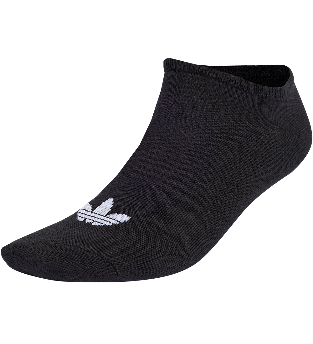 adidas Originals 양말 - 트레포일 라이너 - 6개입 - 블랙