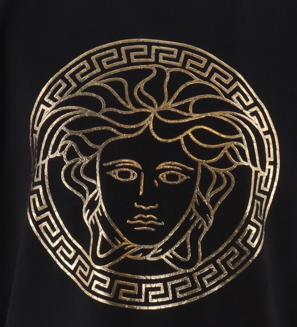 Versace T-shirt - Black/Gold w. Logo
