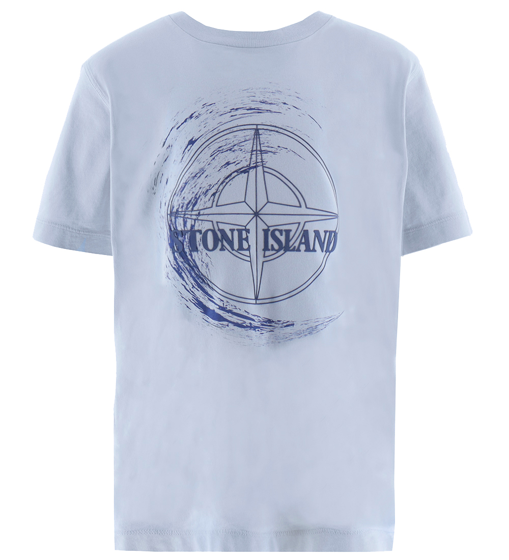 Stone Island T-skjorte - Blå m. Navy