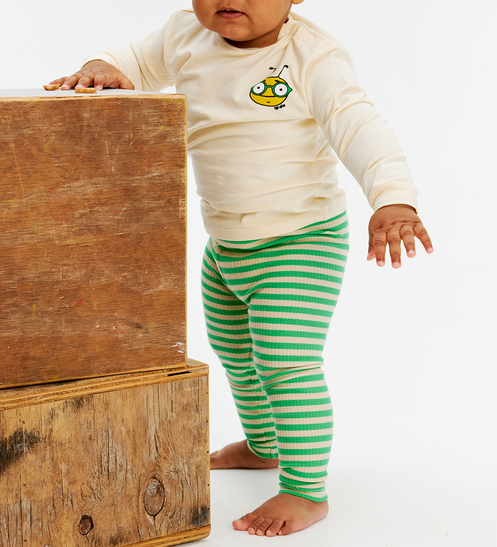 Leggings The New - TNSFinn Rib - Lumineux Green