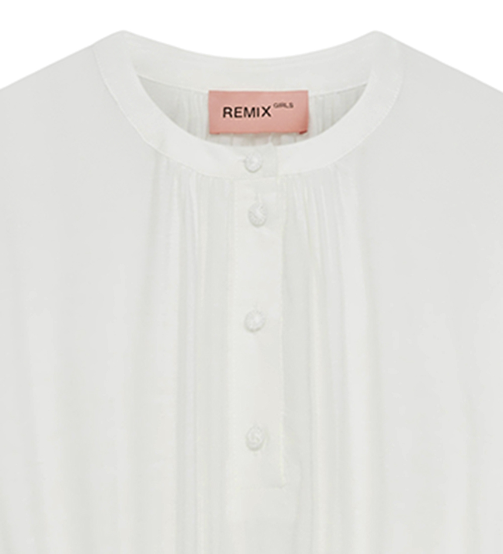 Designers Remix Kleid - Vera Strickerei Short - Cream