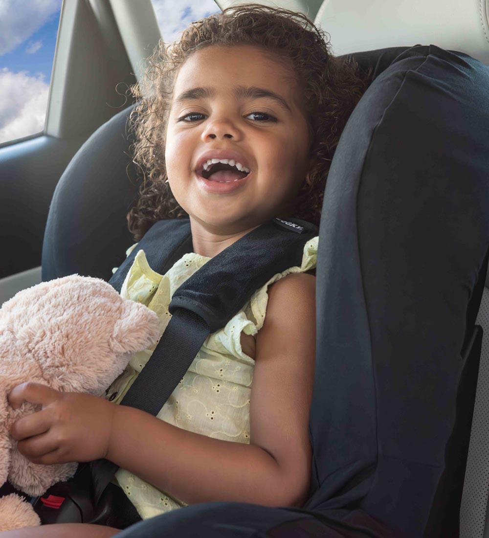 Dooky Seat belt cushions - 2-Pack - Black
