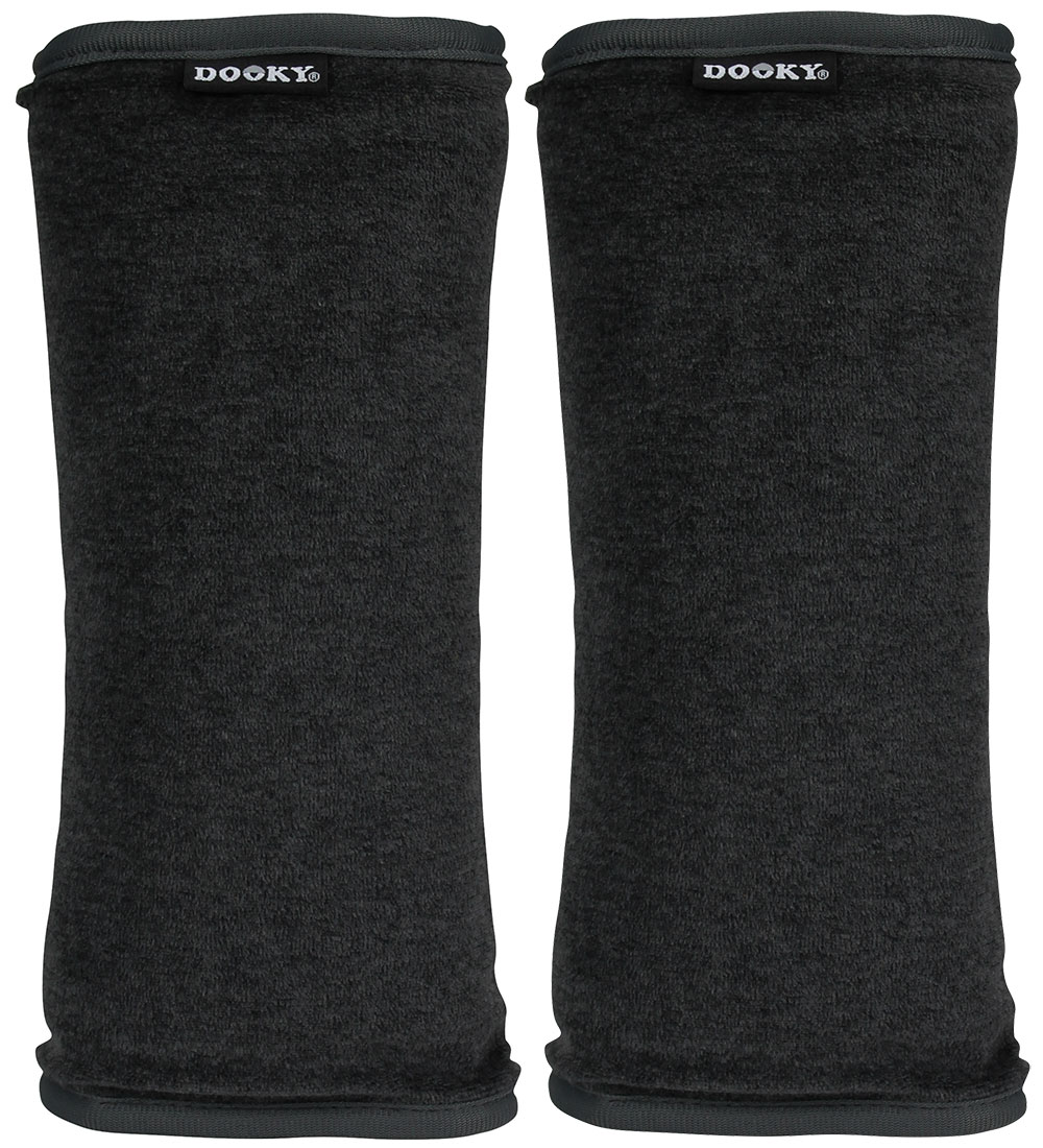 Dooky Seat belt cushions - 2-Pack - Black