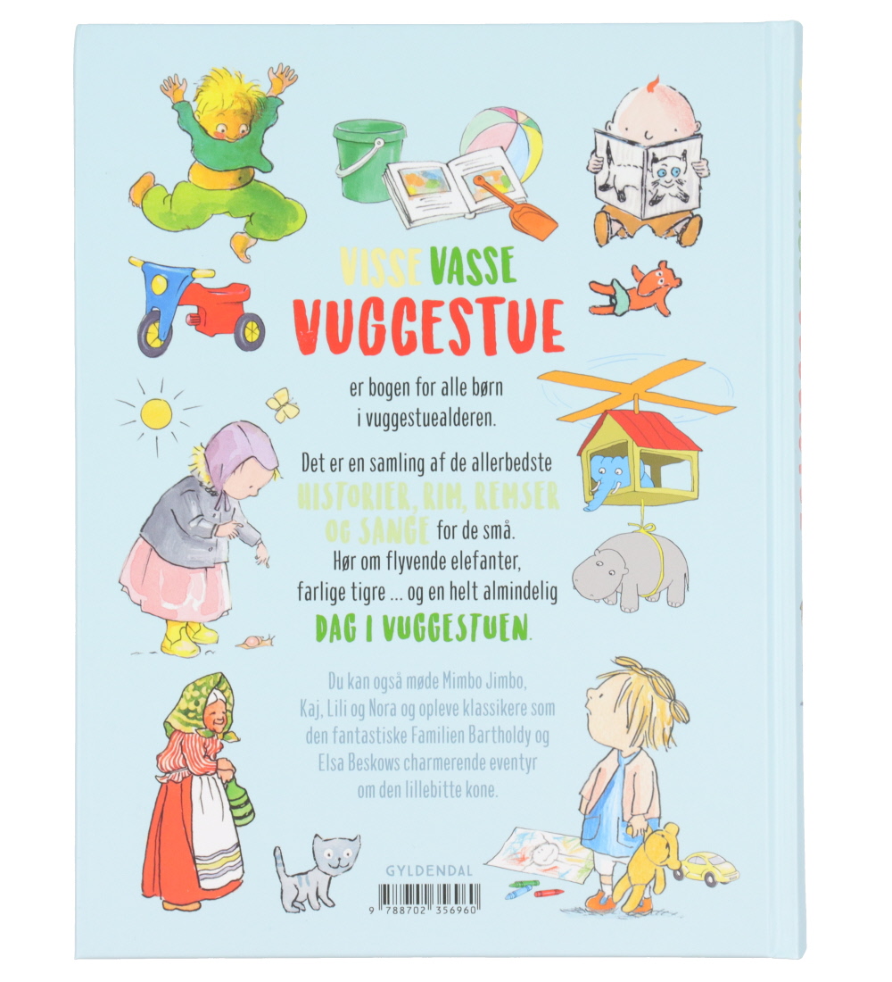 Forlaget Gyldendal Book - Visse Vasse Nursery - Danish
