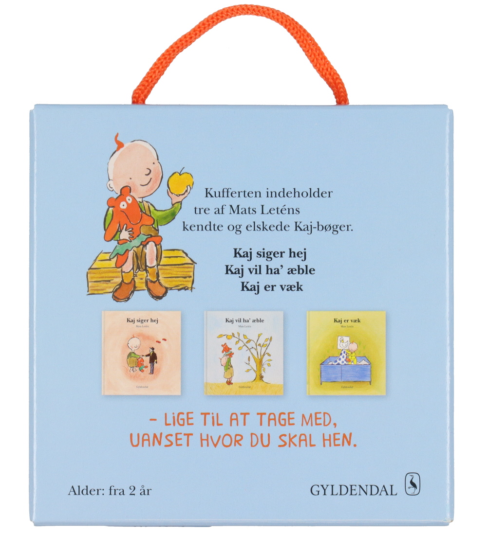 Forlaget Gyldendal Book - My Own Cardboard Suitcase With Kaj Boo