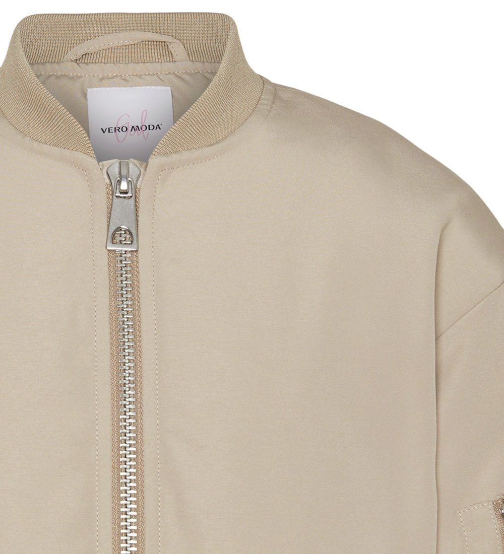 Vero Moda Girl Jacket - World Cup Barcelona - Silver Mink