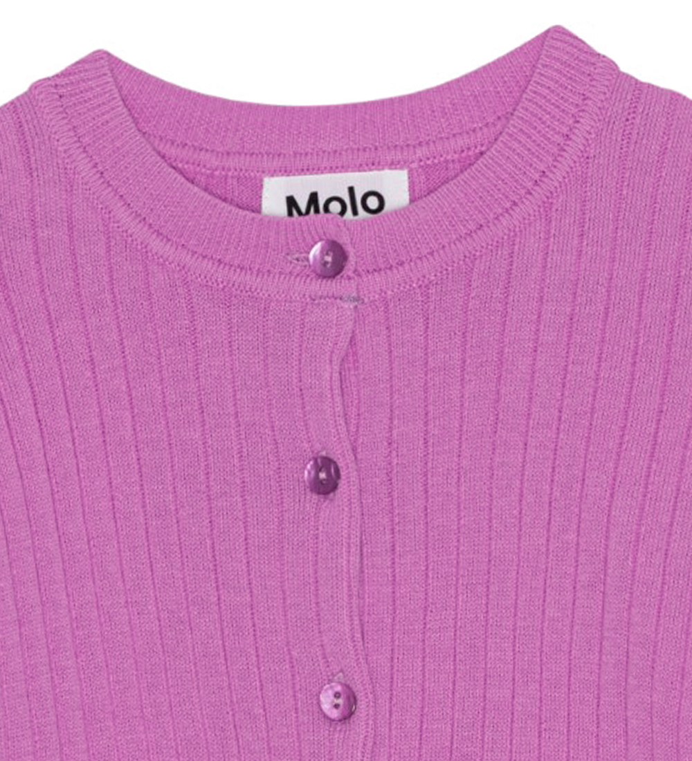 Molo Neuletakki - Gloria - Joustinneule - Purple Vaaleanpunainen
