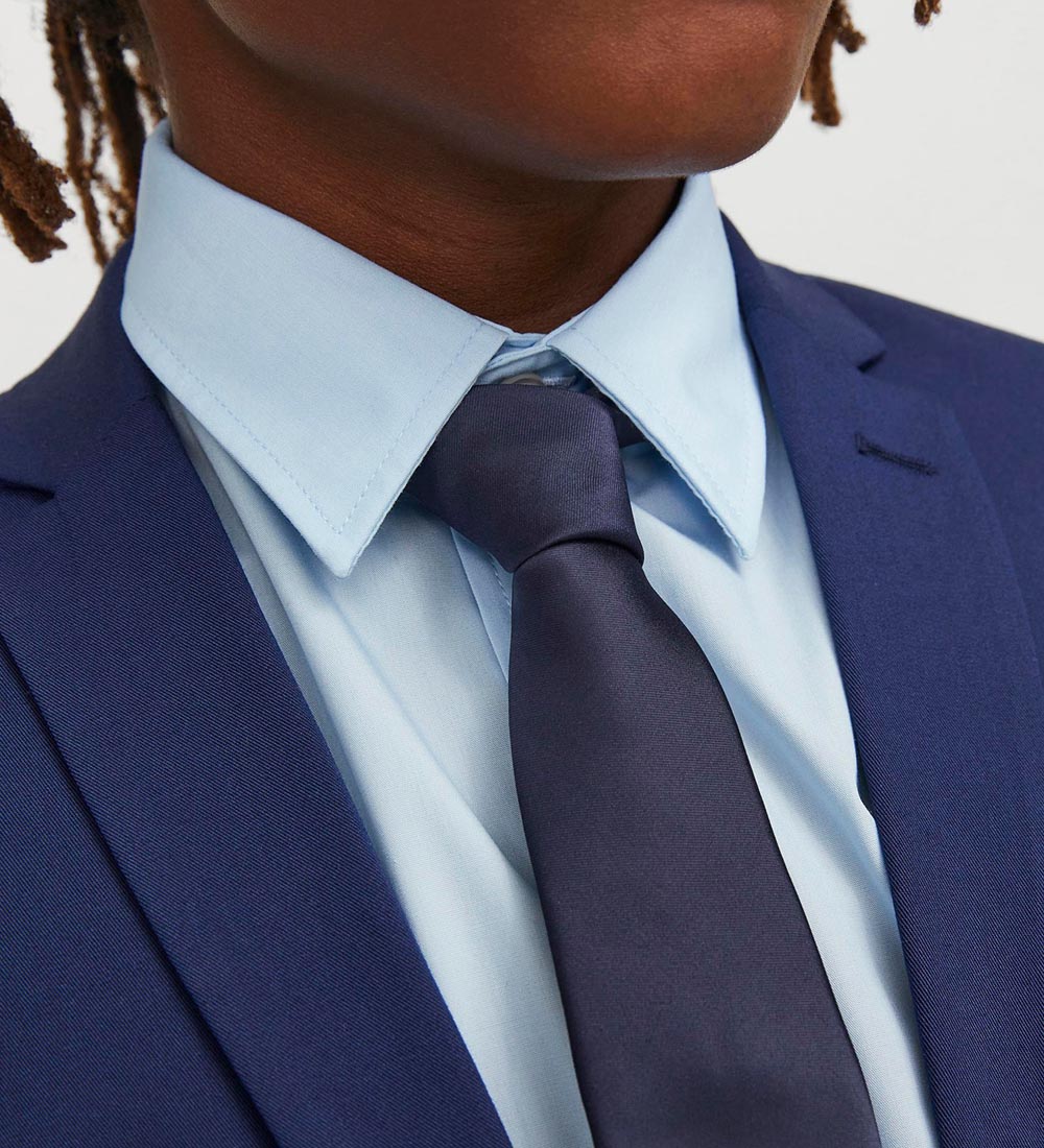 Jack & Jones Tie - JacSolid - Navy Blazer