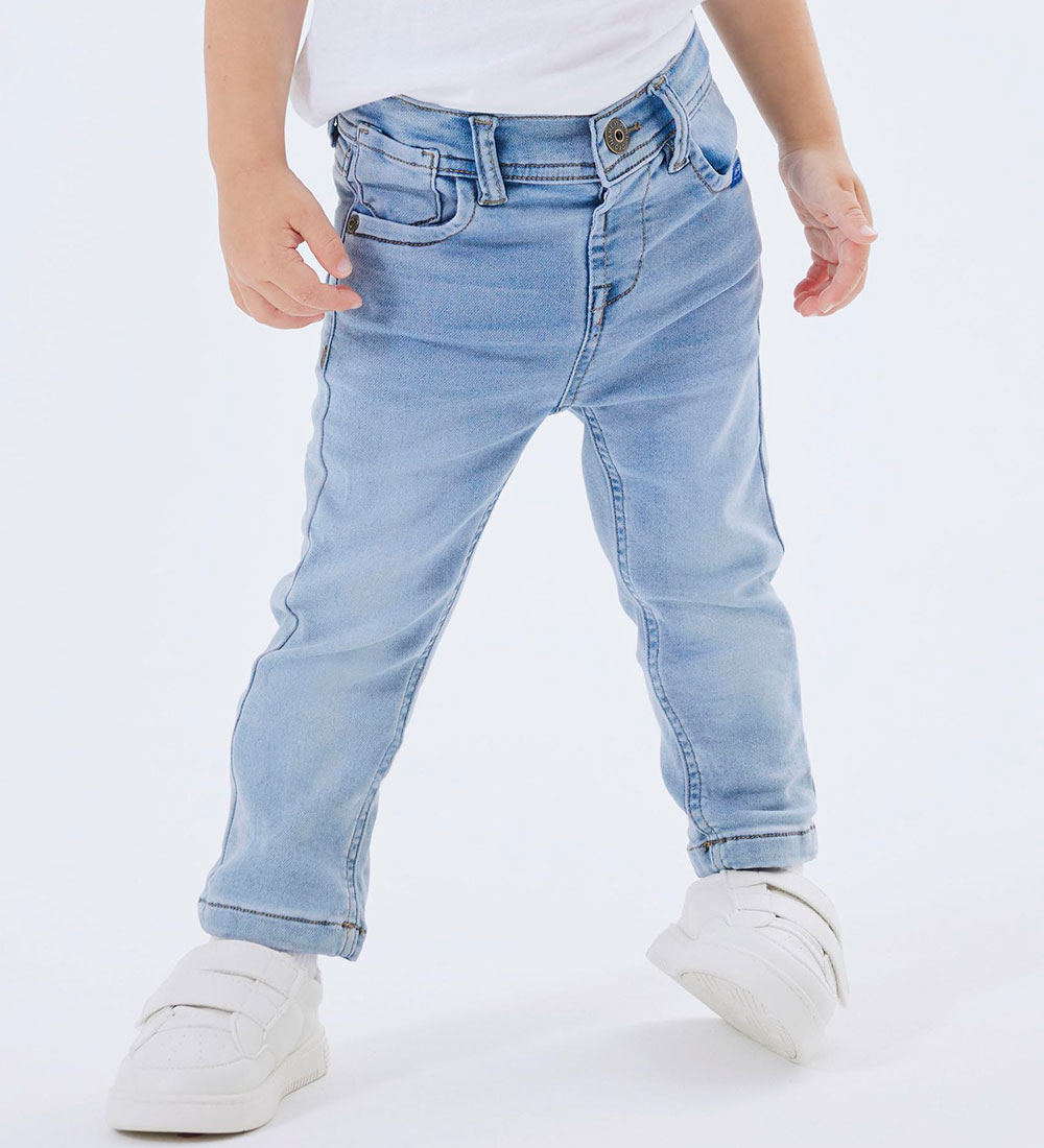 Name It Jeans - Noos - NmmSilas - Light Blue Gallaefni