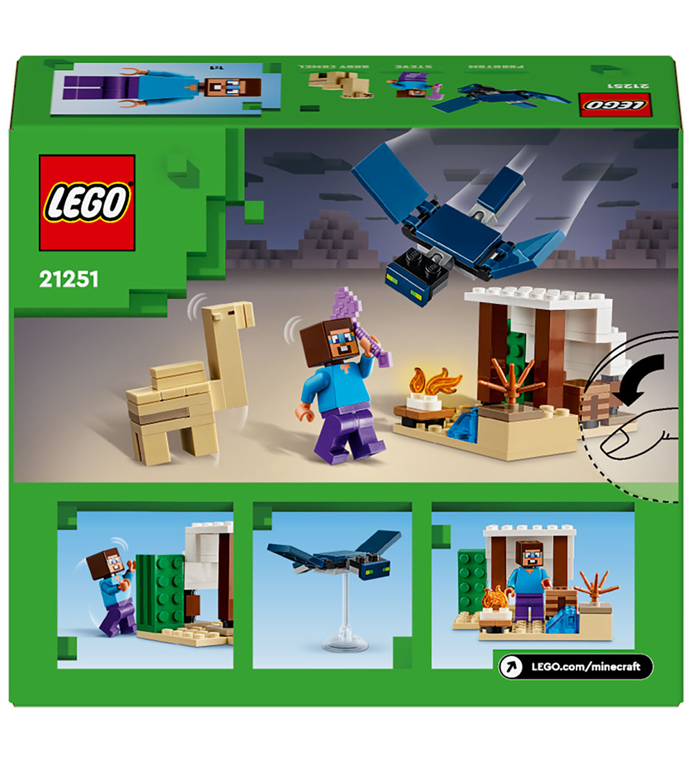 LEGO® Minecraft - Steve's Desert Expedition 21251 - 75 Parts