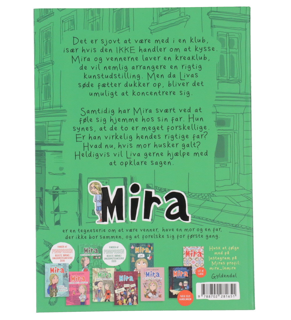 Forlaget Gyldendal Kirja - Mira 3 - #Kreaclub #Perhe #Suudelma -