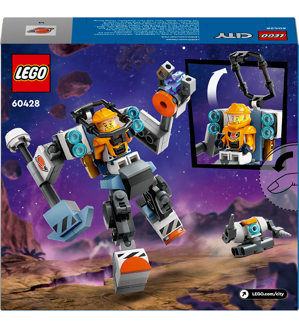 LEGO® City - Space Construction Mech 60428 - 140 Parts