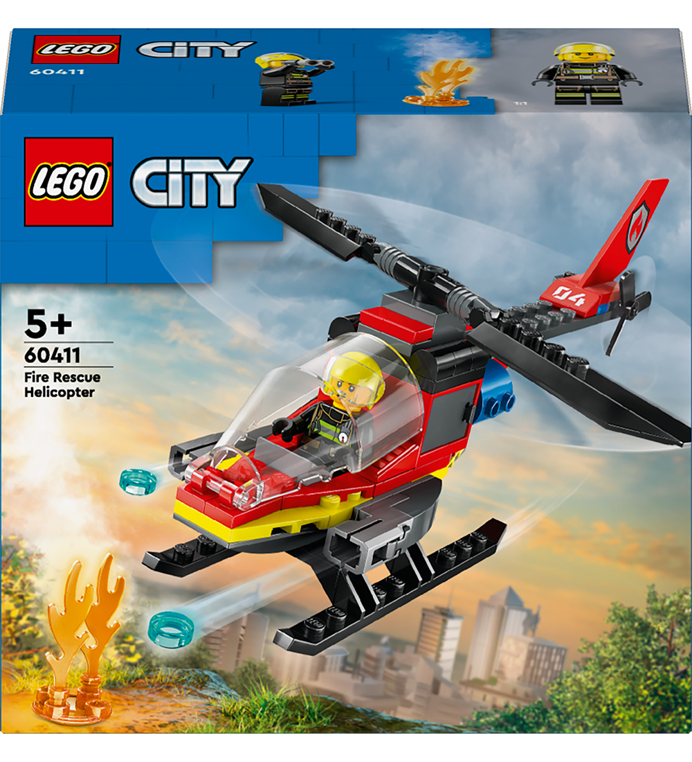 LEGO® City - Fire Rescue Helicopter 60411 - 85 Parts
