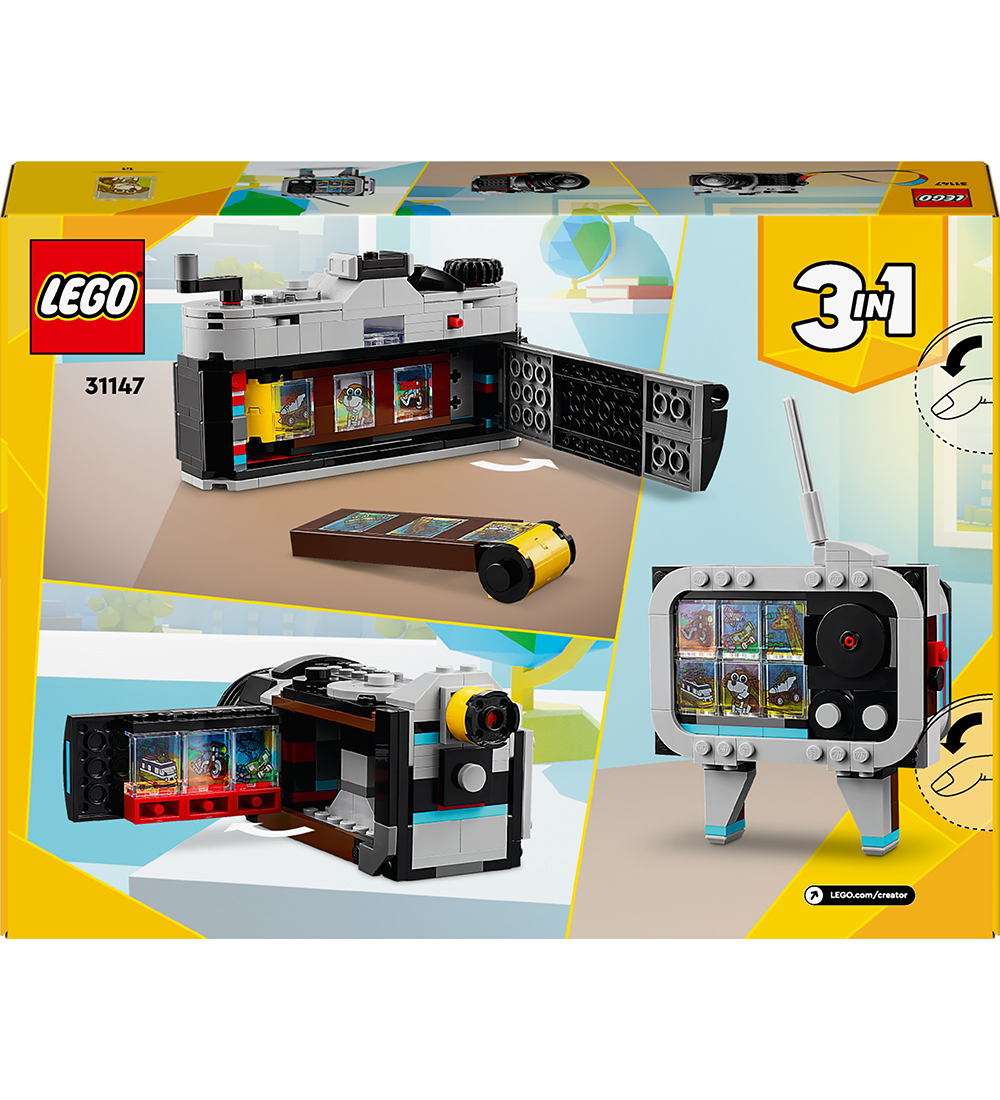 LEGO Creator - Retro camera - 31147 - 3-I-1 - 261 Parts