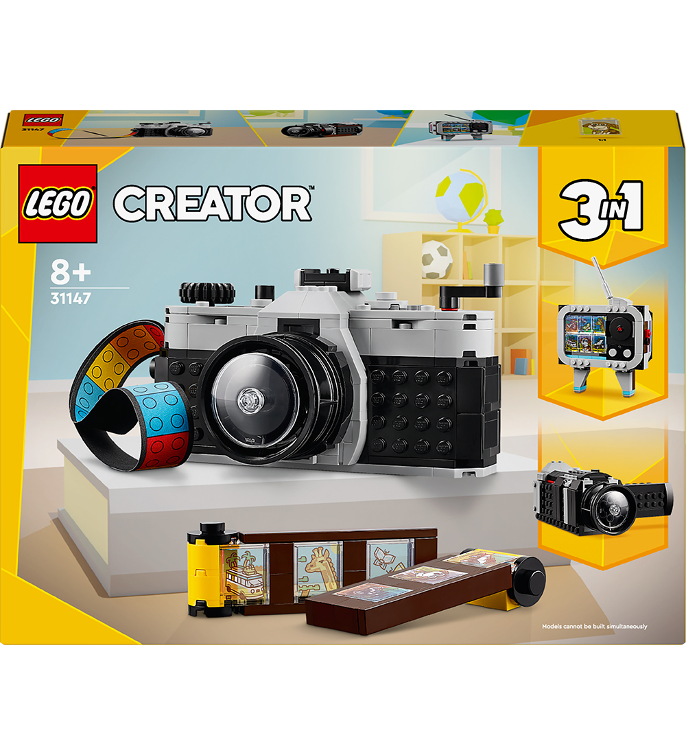 LEGO Creator - Retrokamera - 31147 - 3-in-1 - 261 Osaa