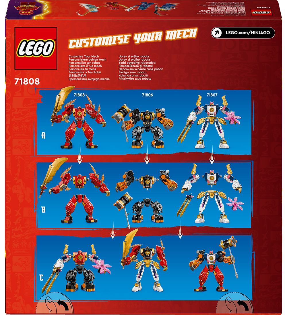 LEGO® Ninjago - Kai's Elemental Fire Mech 71808 - 322 Parts