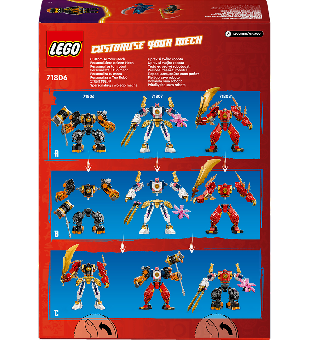 LEGO® Ninjago - Cole's Elemental Earth Mech 71806 - 235 Parts
