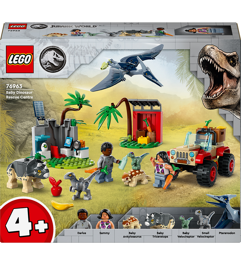 LEGO Jurassic World - Baby Dinosaur Rescue Center 76963 - 139 P