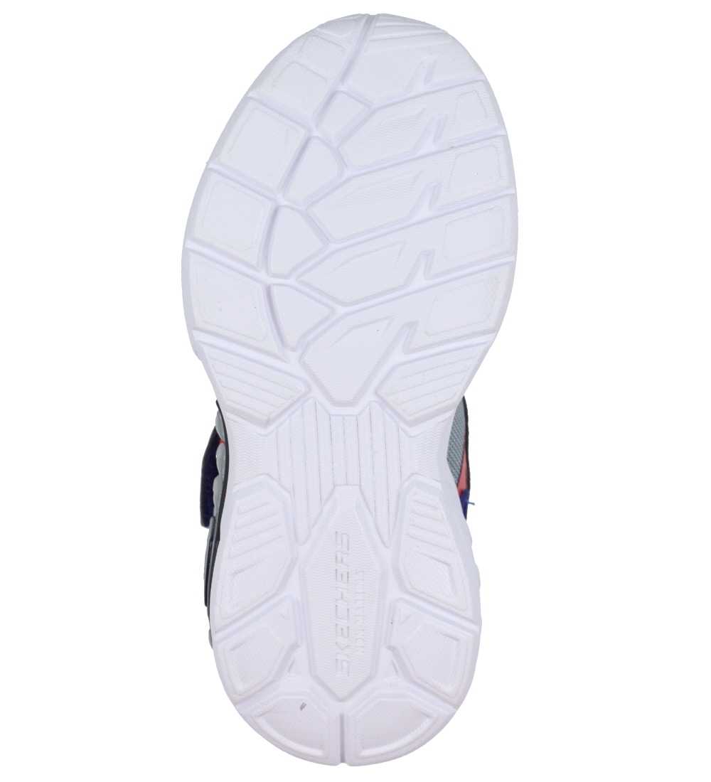 Skechers Shoe w. Light - Light Storm 3 - Navy/Red