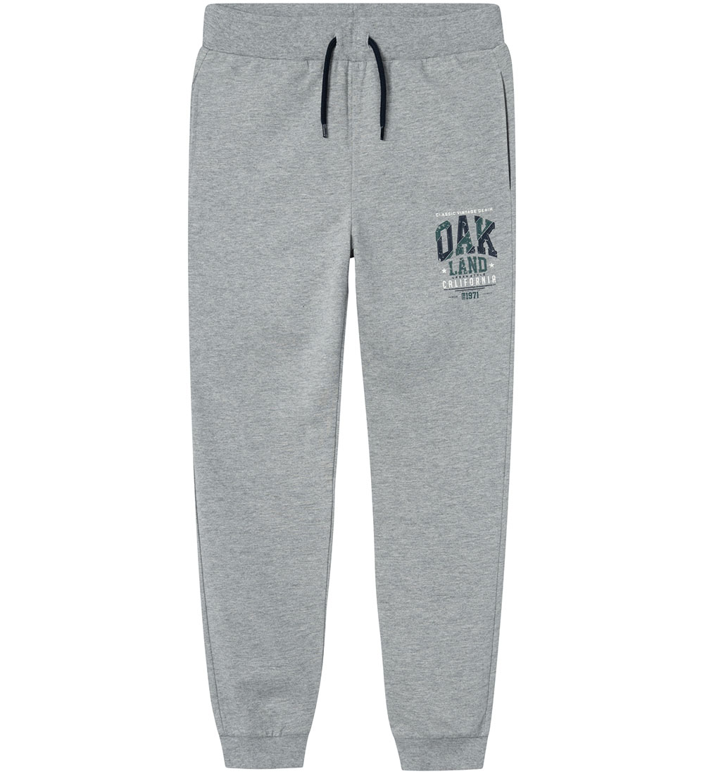 Name It Sweatpants - NkmBatool - Grey Melange