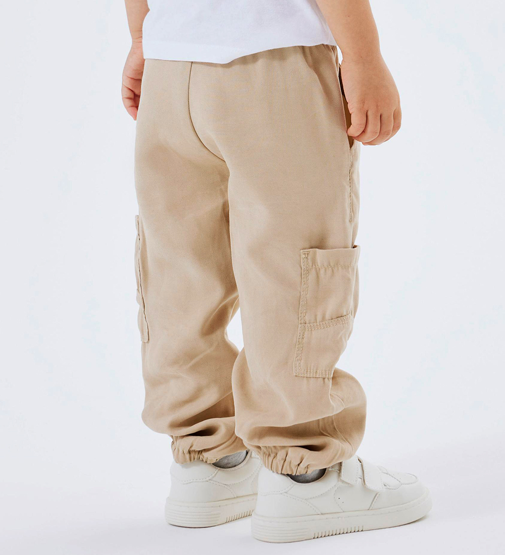 Name It Trousers - Noos - NmfBella - Safari