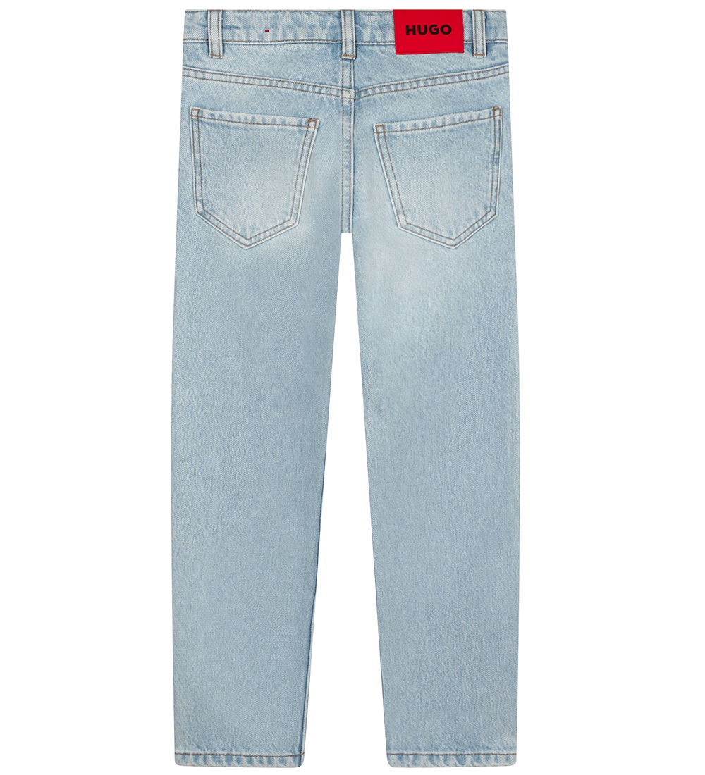 HUGO Jeans - 677 - Regular - Bleekmiddel groeit