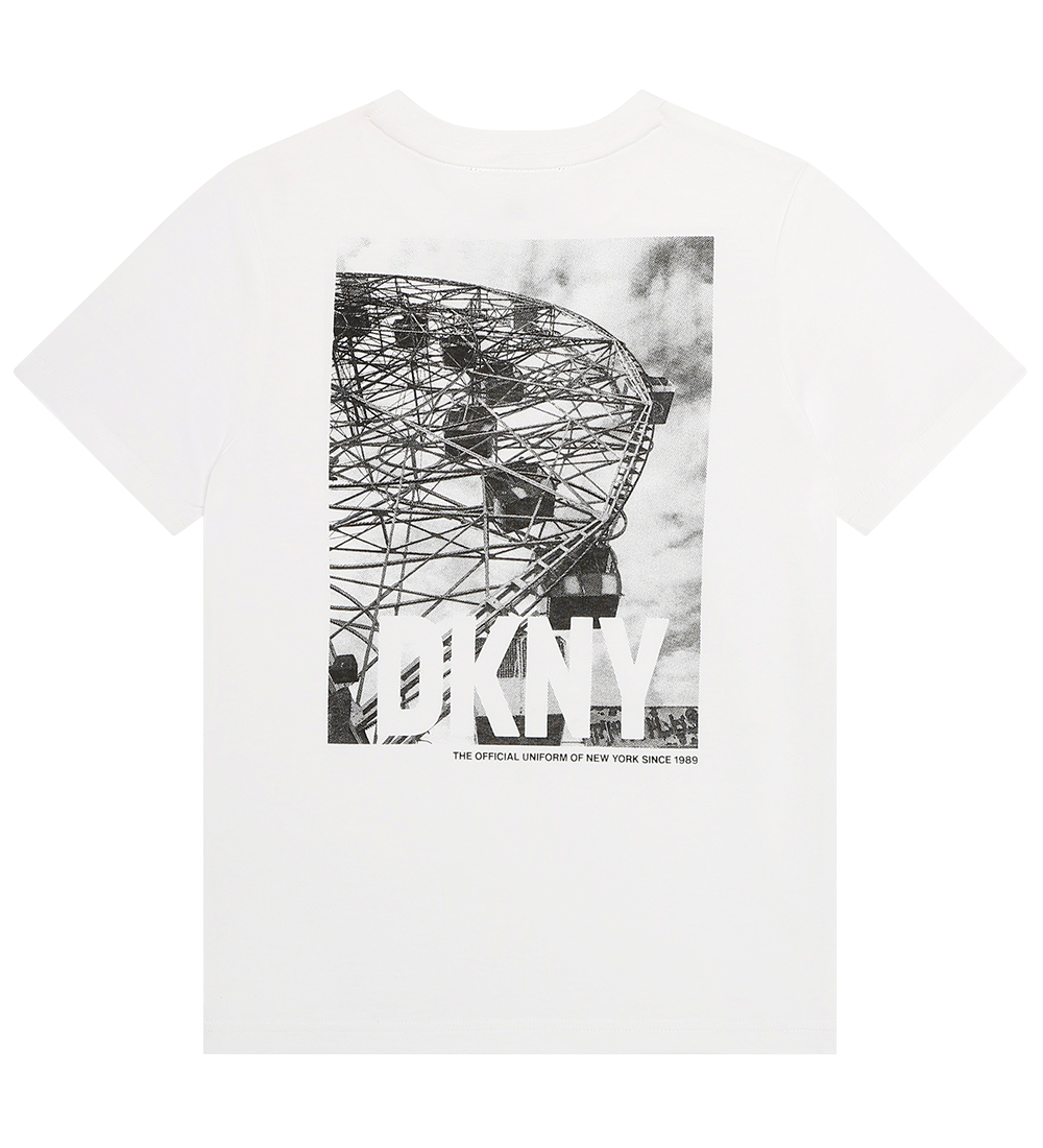 DKNY T-shirt - White w. Photo print