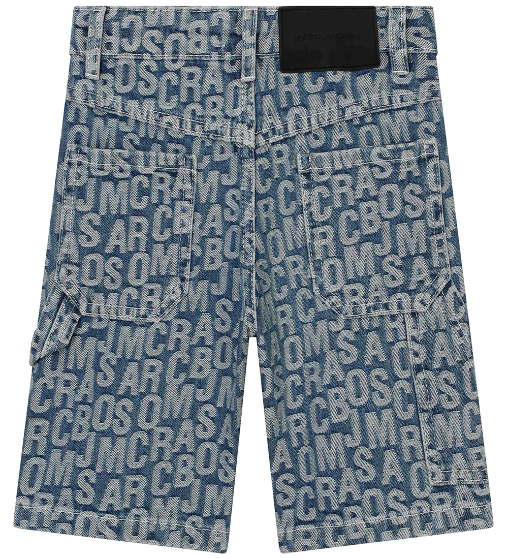 Little Marc Jacobs Denimshorts - Denim Blue w. Print