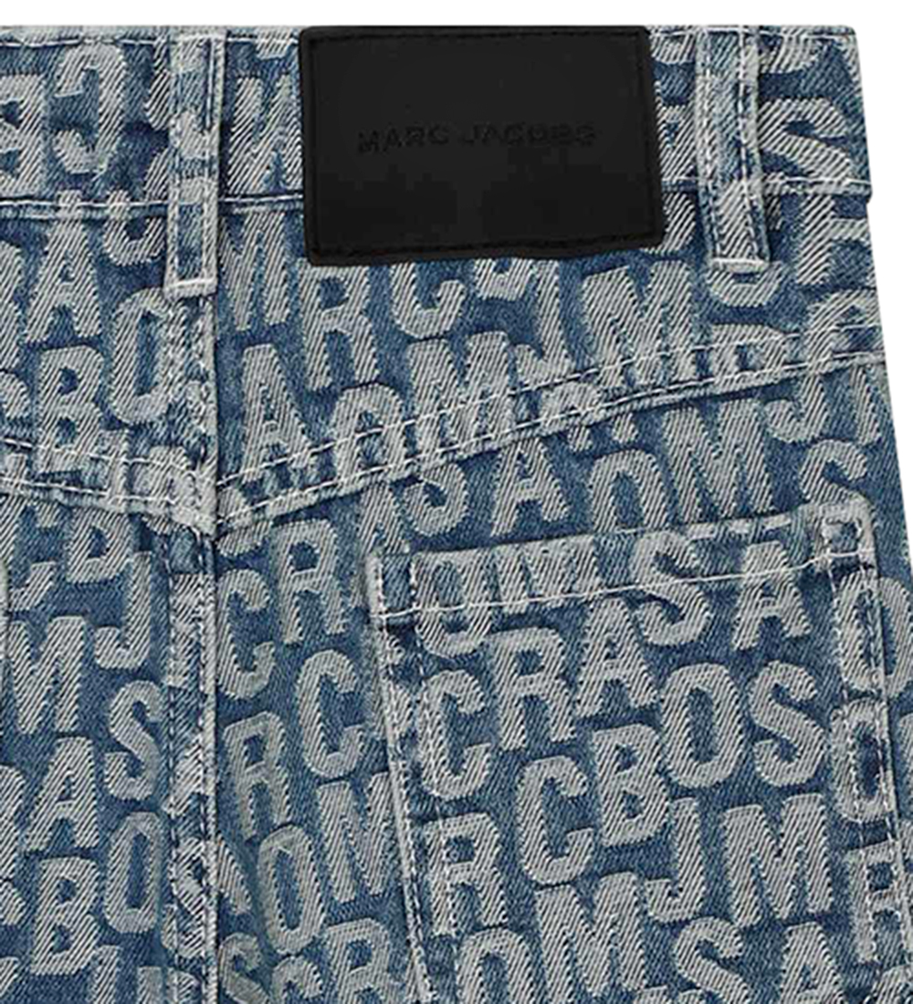 Little Marc Jacobs Denimshorts - Denim Blue w. Print