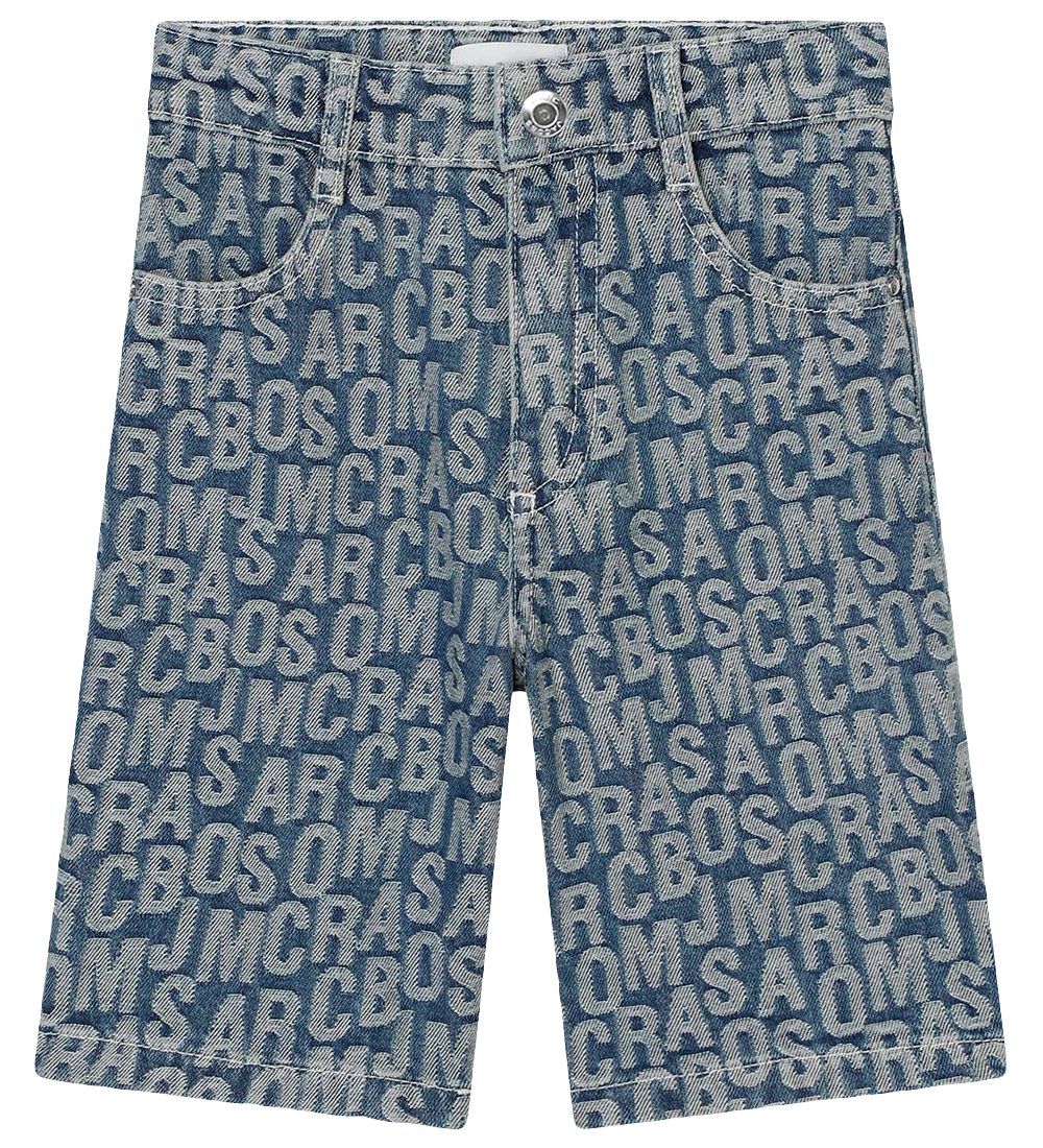 Little Marc Jacobs Denimshorts - Denim Blue w. Print