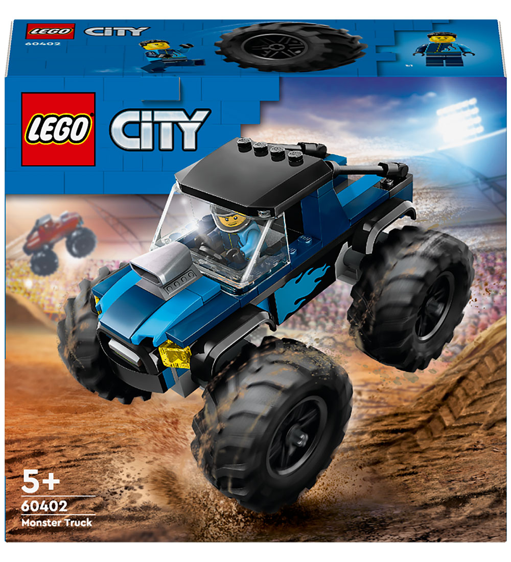 LEGO® City - Blue Monster Truck 60402 - 148 Parts