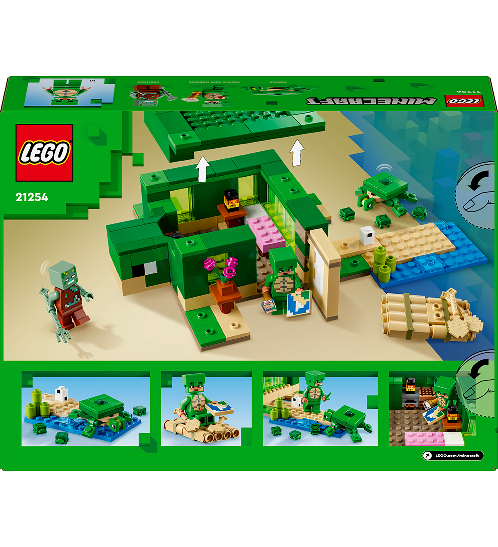 LEGO® Minecraft - The Turtle Beach House 21254 - 234 Partar