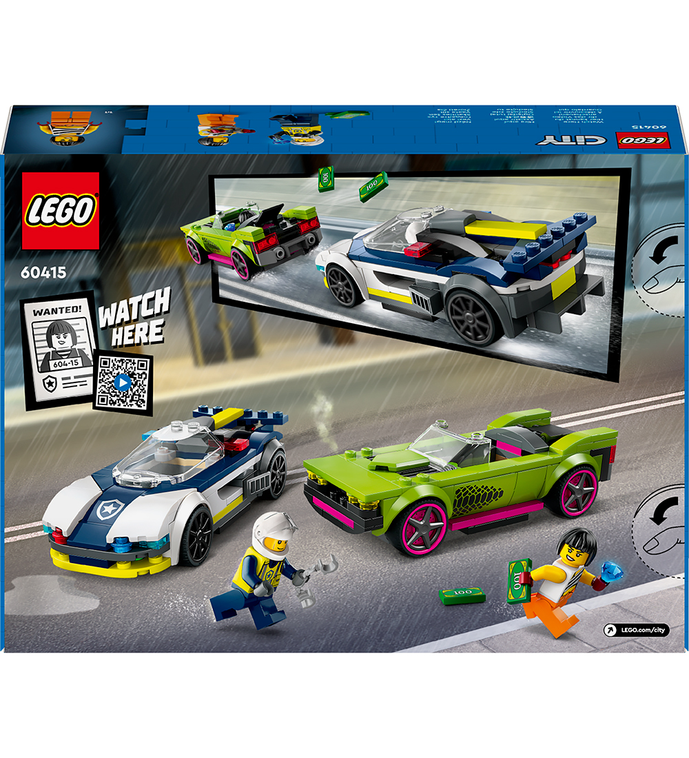 LEGO® City - Police Car and Muscle Car Chase 60415 - 213 Parts
