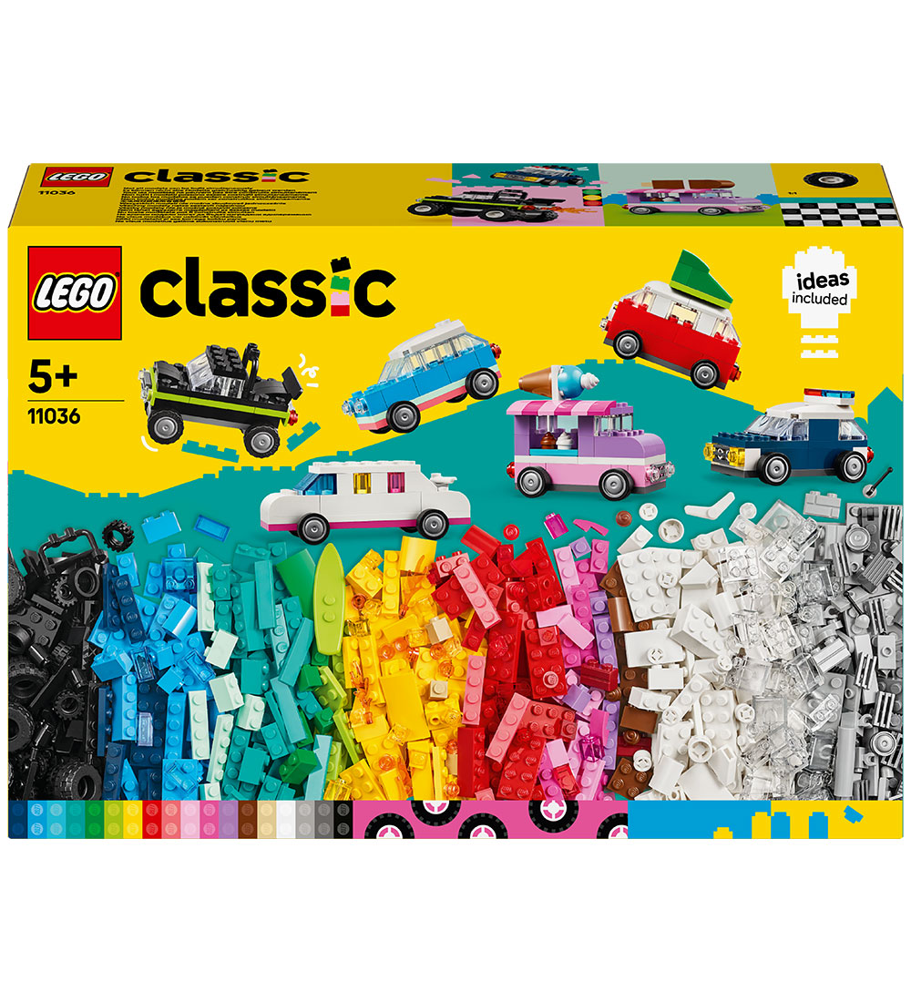LEGO® Classic+ - Kreative Fahrzeuge 11036 - 900 Teile