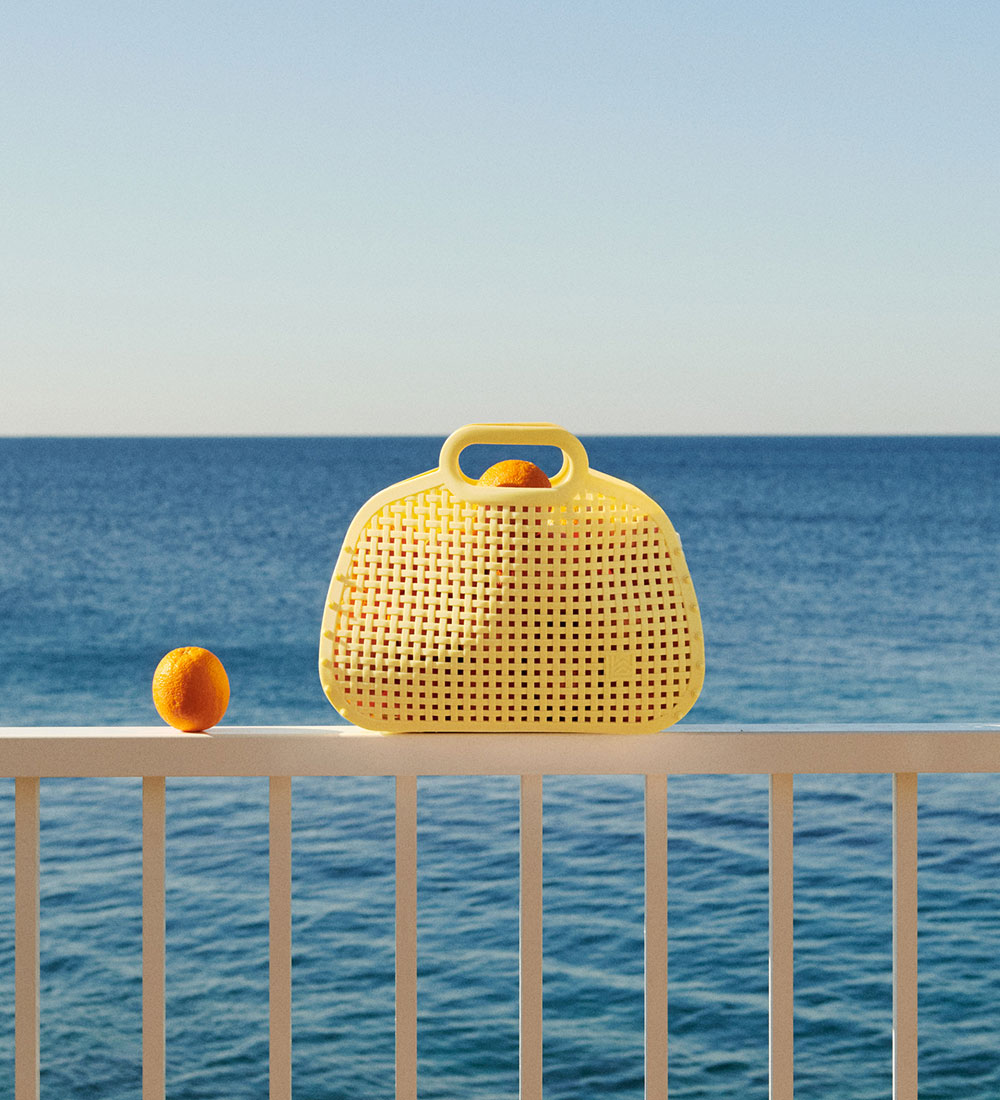 Liewood Folding Basket - Adeline - 30x38x12.5 cm - Lemonade