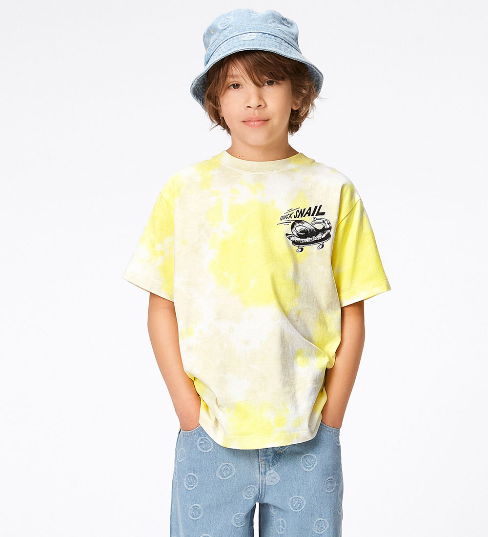 Molo T-Shirt - Rodney - Lemon Sand Farbstoff