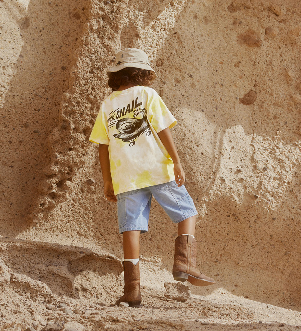 Molo T-Shirt - Rodney - Lemon Sand Farbstoff