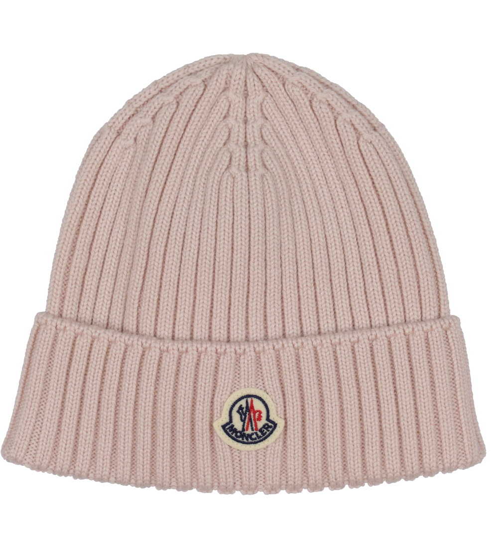 Bonnet en Tricot Moncler - Laine - Rose