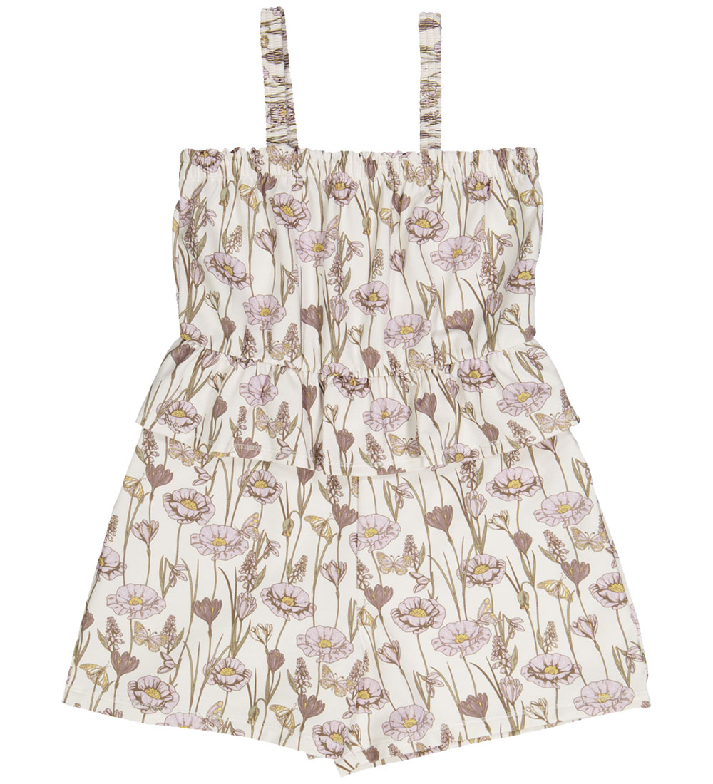Müsli Summer Romper - Crocus - Conditioner Cream/Orchid/Corn
