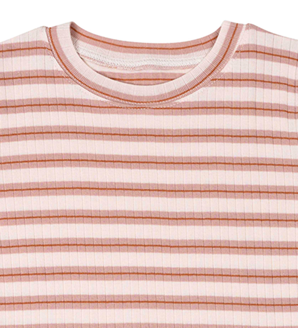 Minimalisma T-Shirt - Nirvana - Rib - Sunrise Streifen