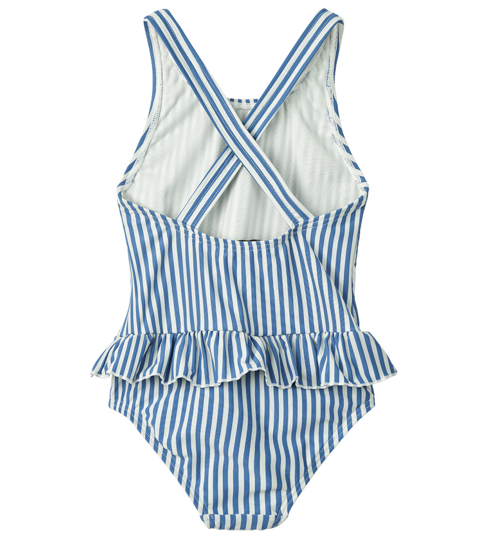 Liewood Swimsuit - Amara - UV40+ - Stripe Riverside/Cream De La