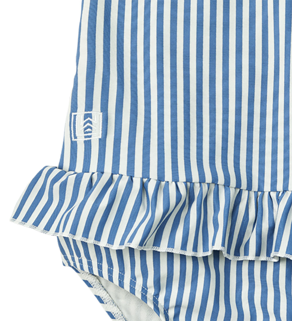 Liewood Swimsuit - Amara - UV40+ - Stripe Riverside/Cream De La