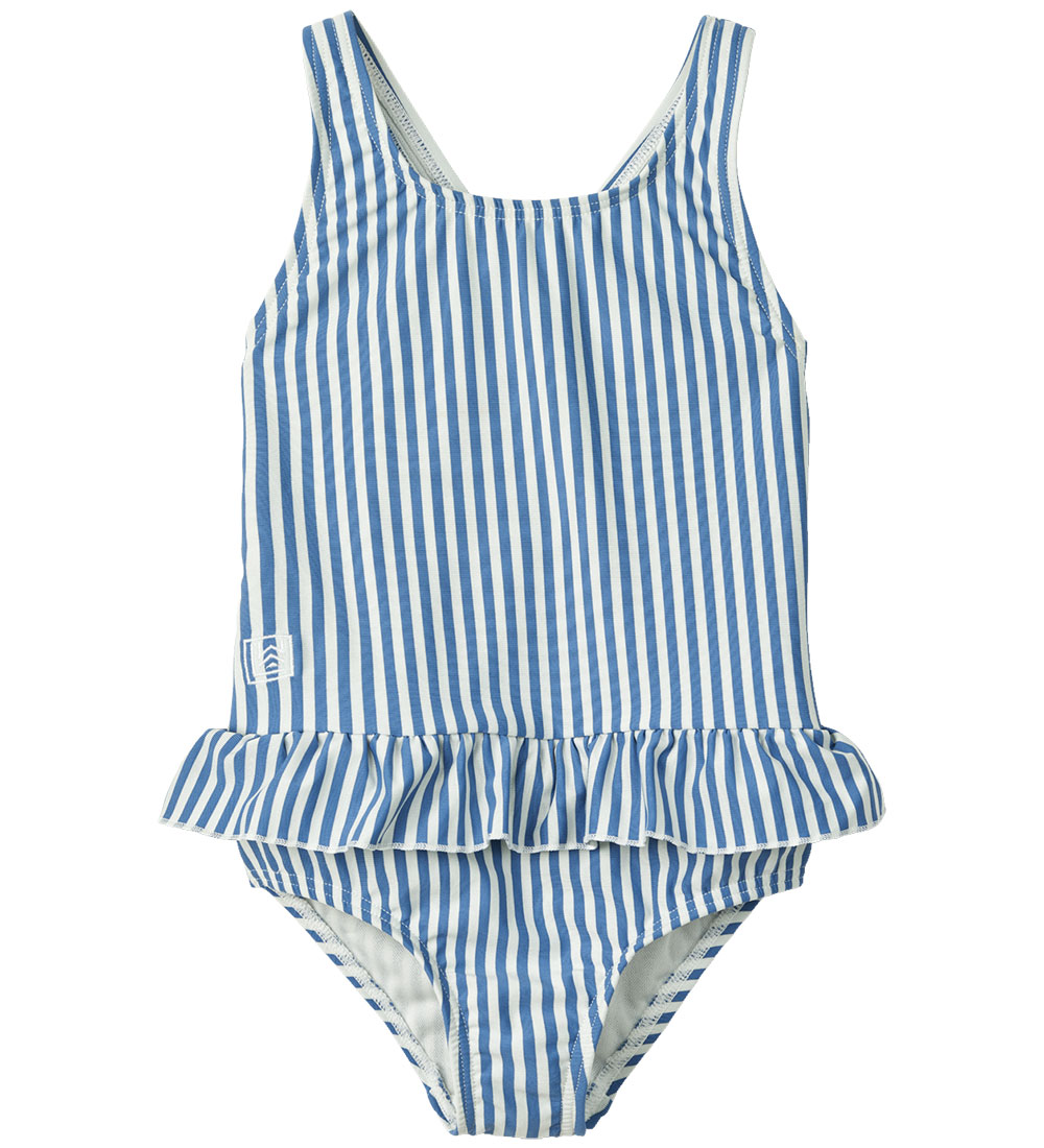 Liewood Swimsuit - Amara - UV40+ - Stripe Riverside/Cream De La