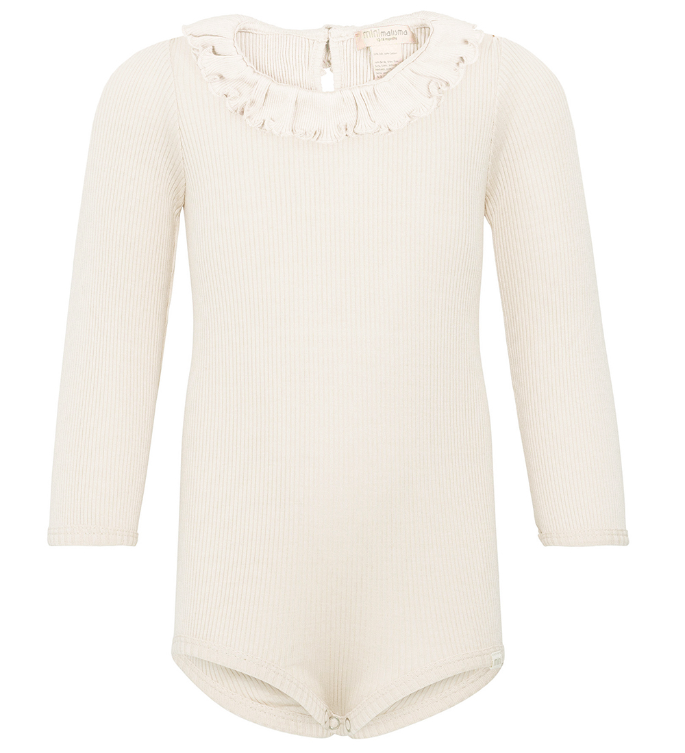 Minimalisma Romper L/æ - Beauty - Zijde/Katoen - Cream