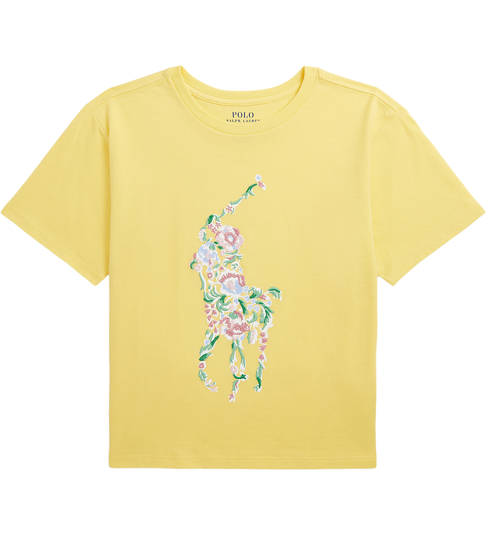 T-Shirt Polo Ralph Lauren - C Aip - Oasis Yellow av. Logo