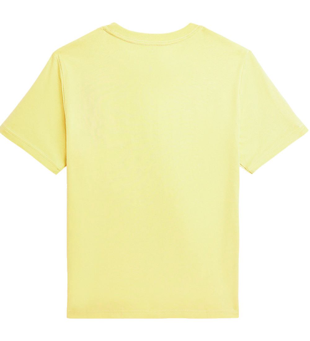 Polo Ralph Lauren Stuttermabolur - Oasis Yellow M. Lógó