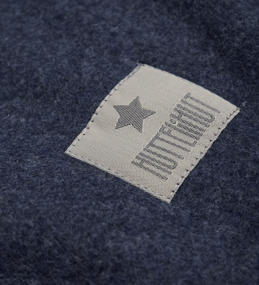 Huttelihut Balaclava - Fleece - Single Layer - Navy Melange